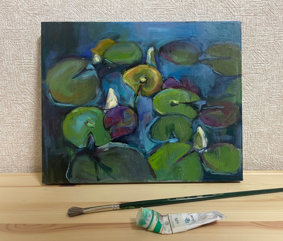 Pond Water lilies by Guzel Min