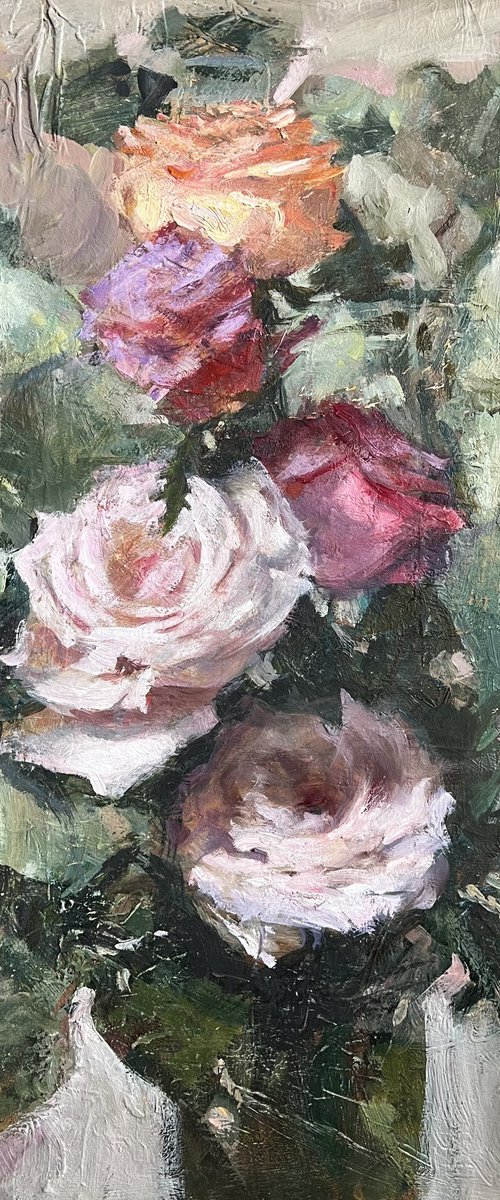 Bouquet of roses by Olga Bolgar