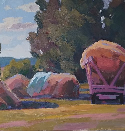 Haymaking by Sergey  Kachin