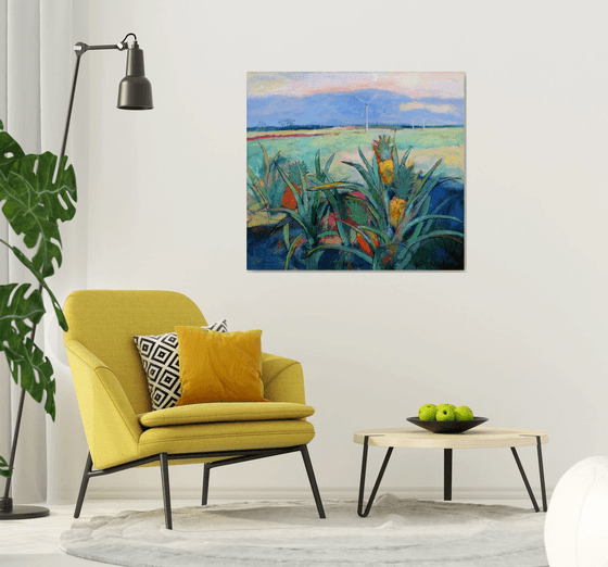 Pineapple at Twilight