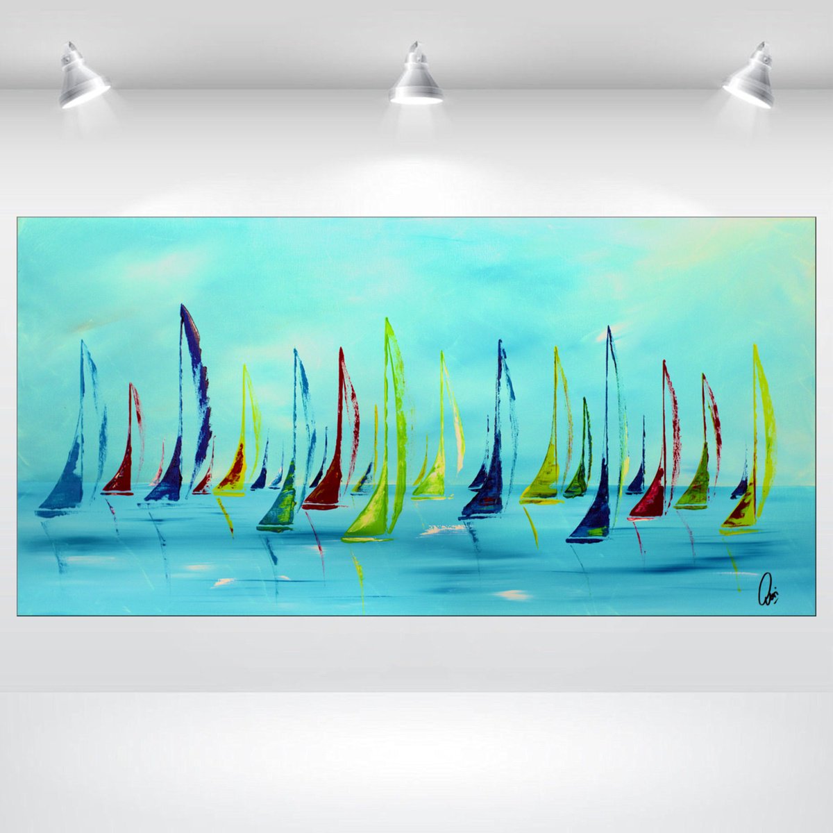  Segeltorn By Edelgard Schroer, 47 X 24, Artwork For Sale On Artfinder