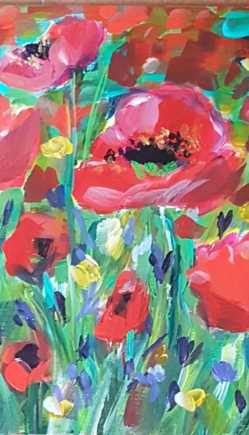 Poppy dance by Silvia Flores Vitiello