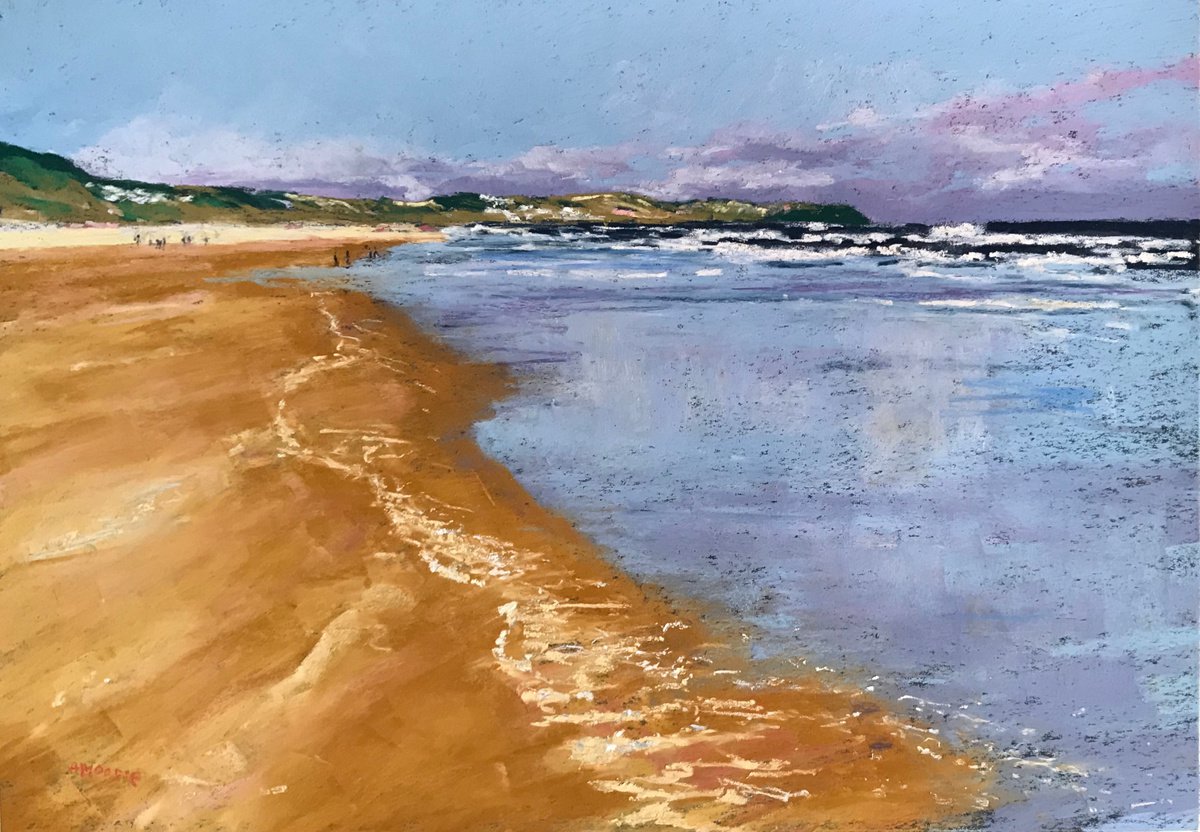 The Beach at Embleton by Andrew Moodie