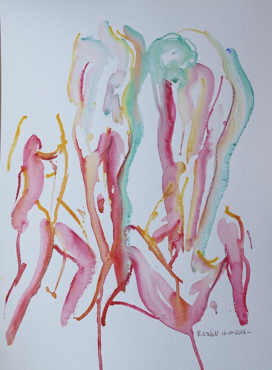female nude 4 poses
