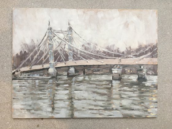 Albert bridge en plein air - London