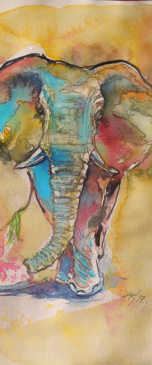 Elephant by Kovács Anna Brigitta
