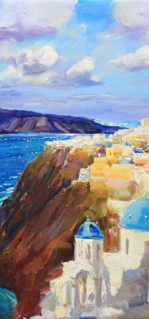 Santorini, Greece by Serhii Cherniakovskyi