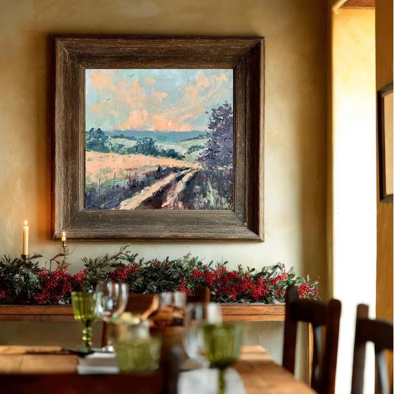 Quiet Fields at Dusk