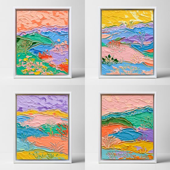 Set of 4 Colour Fields 3