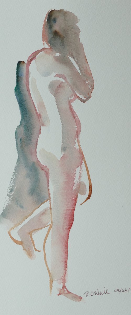 Standing female nude by Rory O’Neill