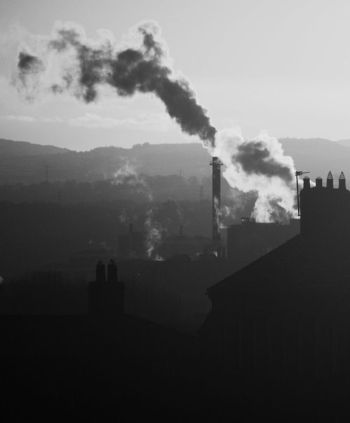 Chimneys I, North West England by Charles Brabin