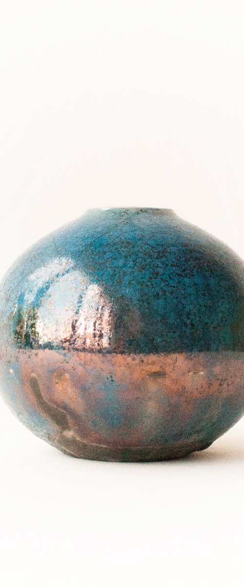 Fire Work Blue by Johanna Braeunlich
