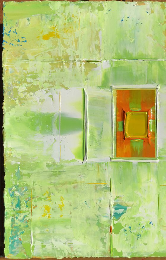 Lime Green Abstract Concept