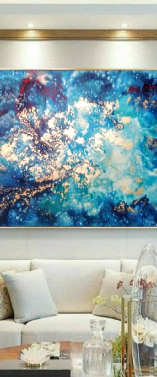 Aegean (100x150cm) by Eleni Denart