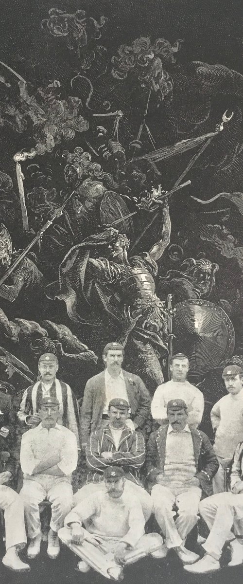 The Cricket Team by Tudor Evans