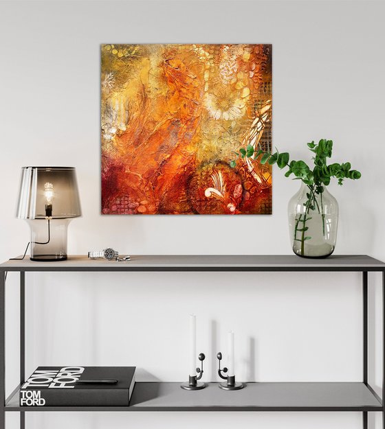 Golden Ember Bloom