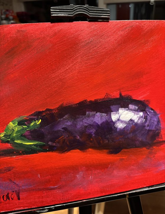 Deep Violet Aubergine