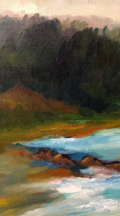 Cloudy Carmel by Ramya Sarveshwar