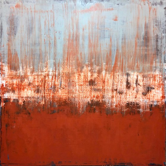 Breaking Terra Cotta (48x48in)