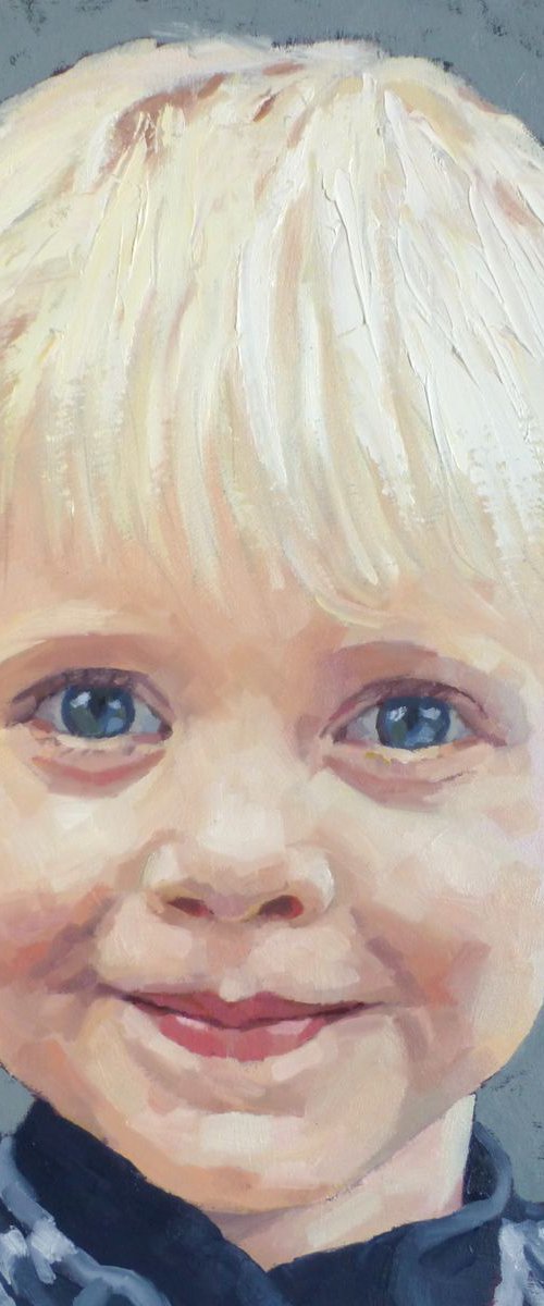 Child Portrait Commission by Nick Richards