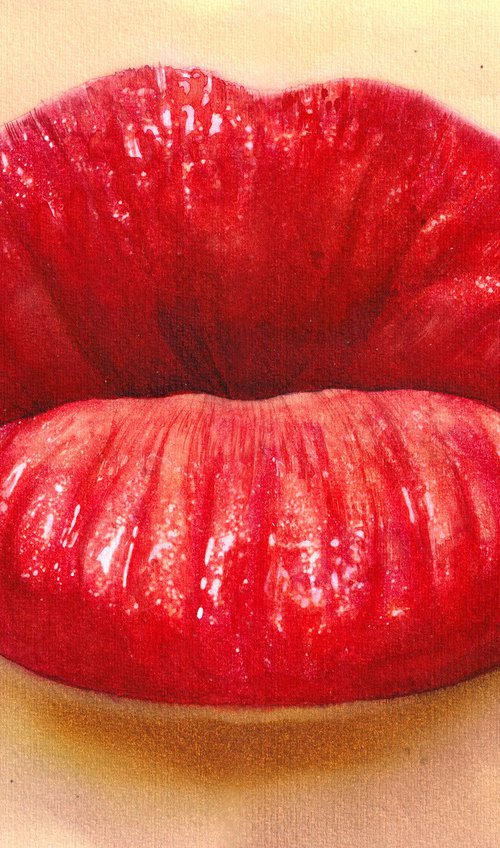 Lips I by REME Jr.