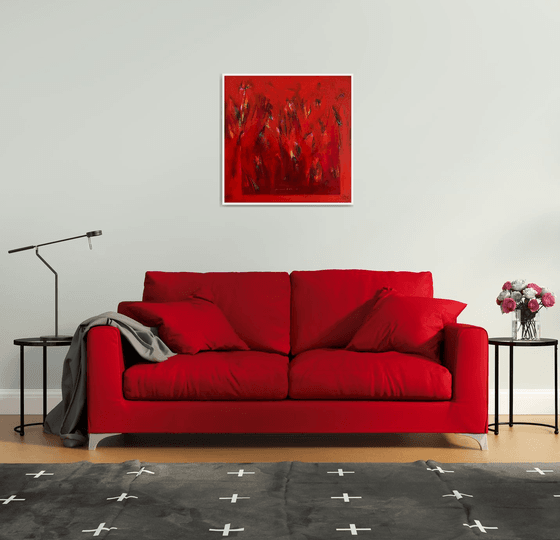 Ember Ground_30"X30" 2025