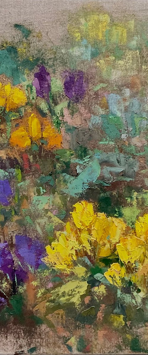 CROCUSES by Vera Klimova