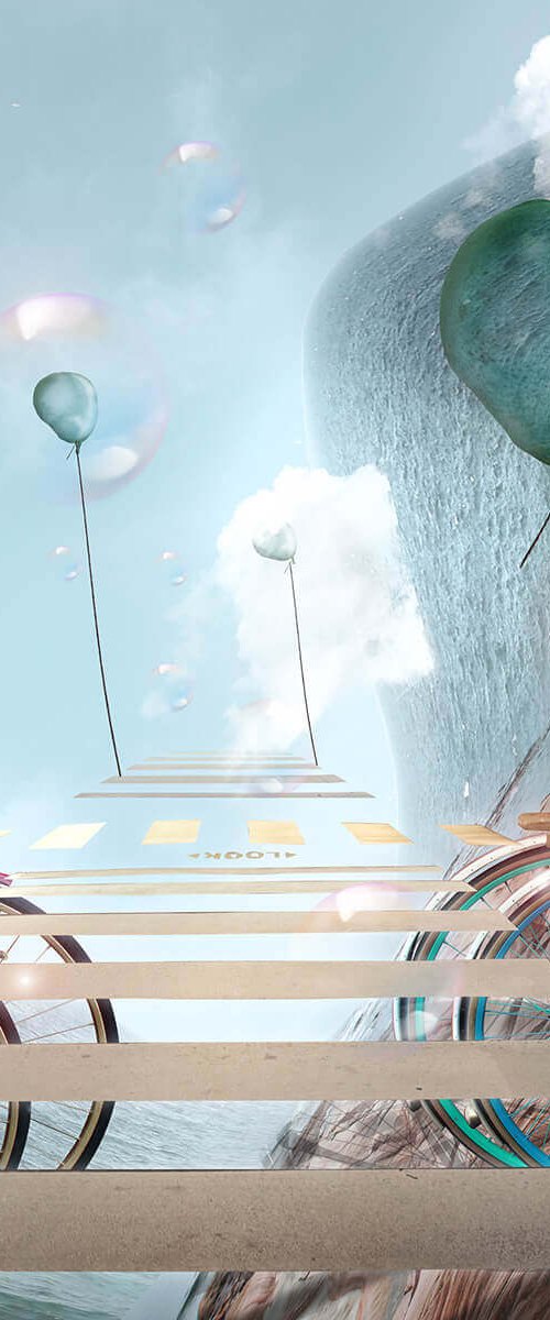 Air Crossing by Vanessa T Stefanova