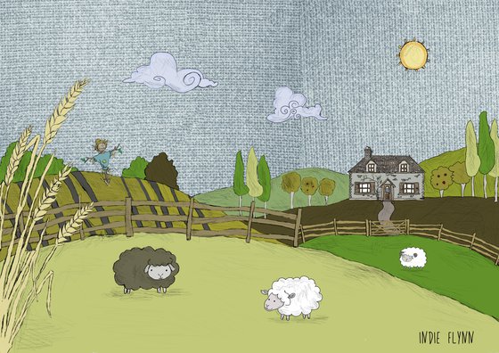 Sheep landscape