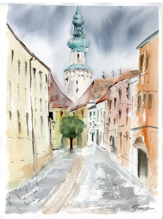 Rainy Day in Sopron