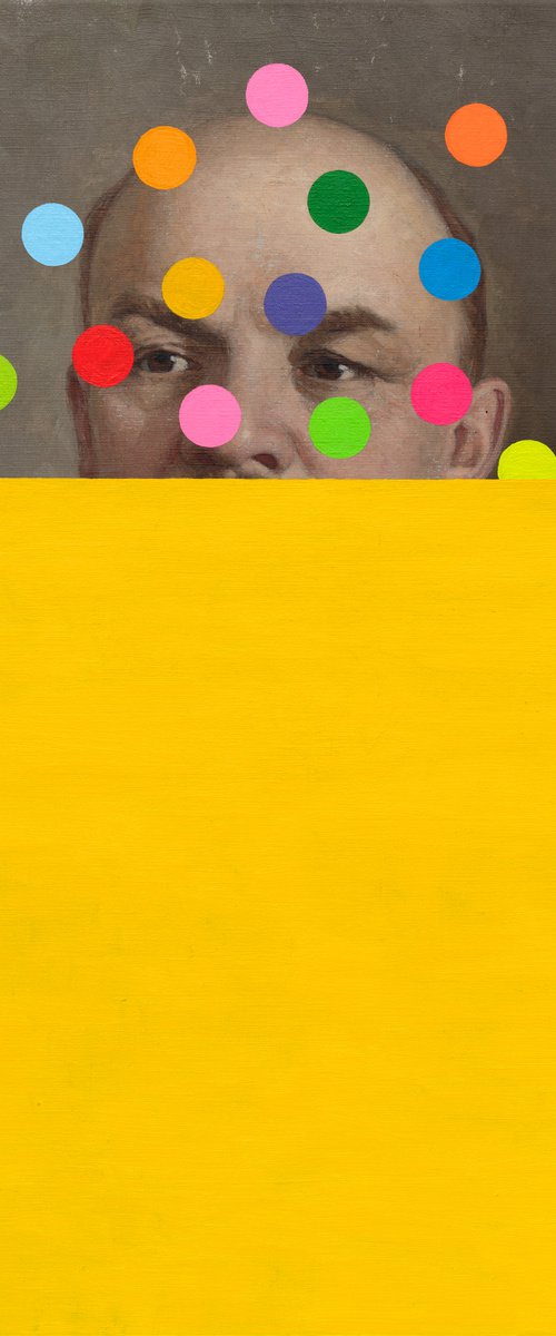 Semi-yellow Lenin by Oleksandr Balbyshev