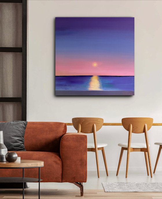 Twilight over the bay