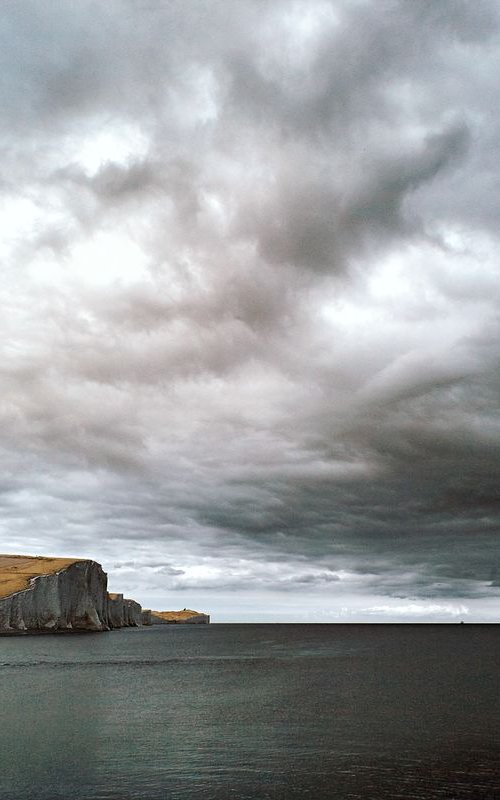 Storm Clouds, Cuckmere Haven by Ed Watts