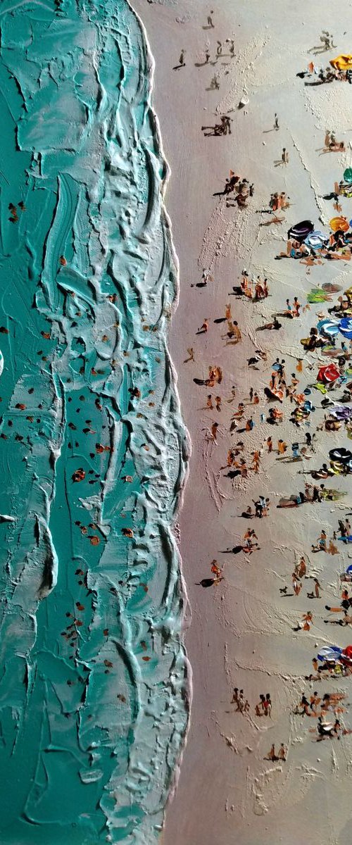 Beach Abstract1 by Vishalandra Dakur