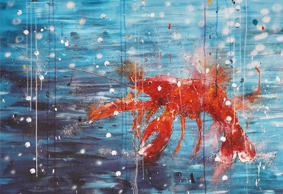 Floating Lobster