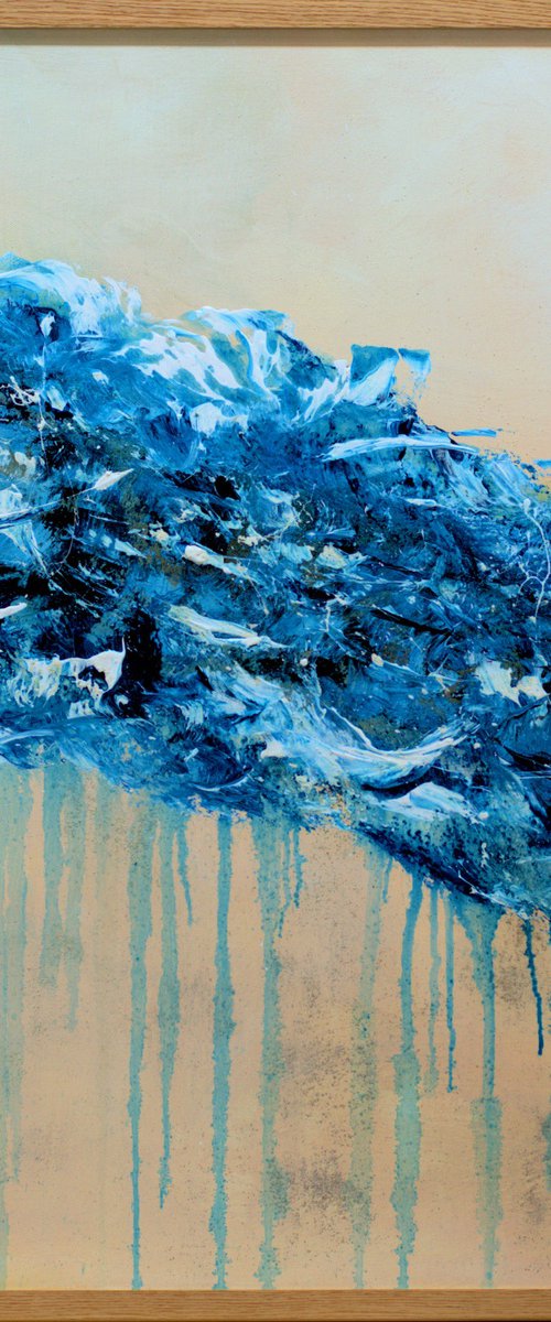 Blue Bloom by Edelgard Schroer