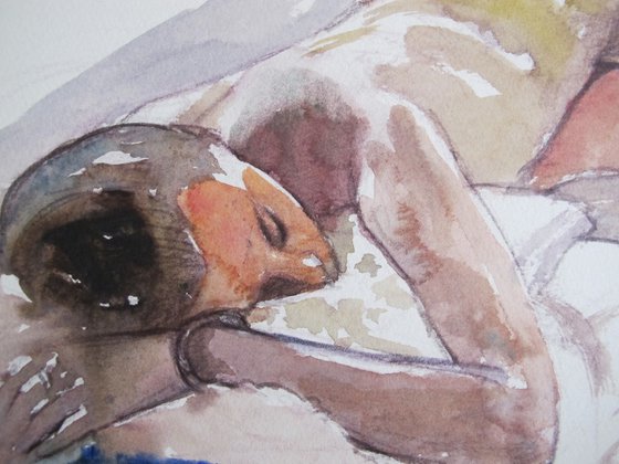 Reclining female nude