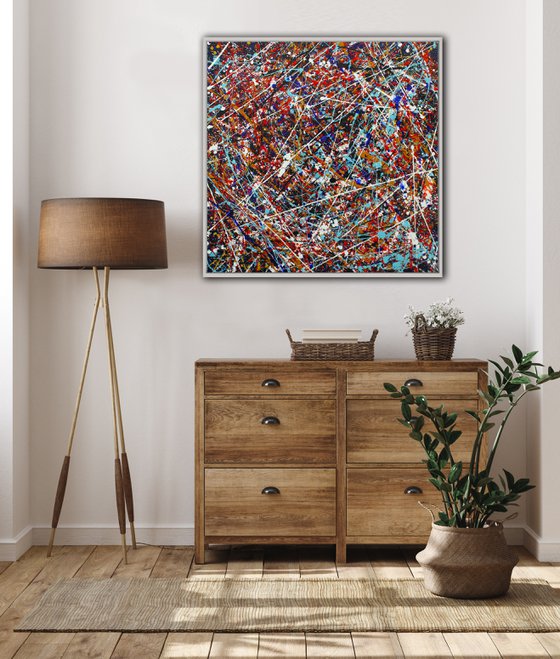 Kinetic Flow (Framed)