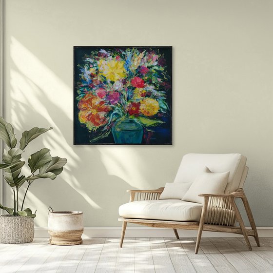Flowers in vase 1