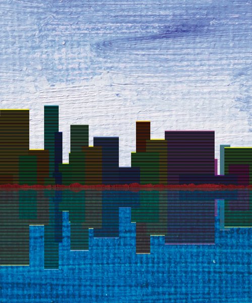 Chicago Skyline by Decheng Cui