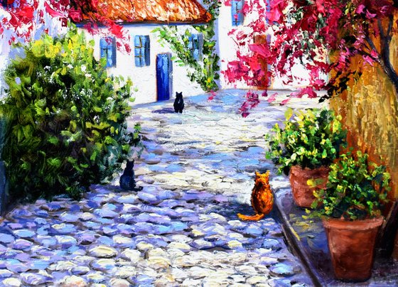 A Street in Greece