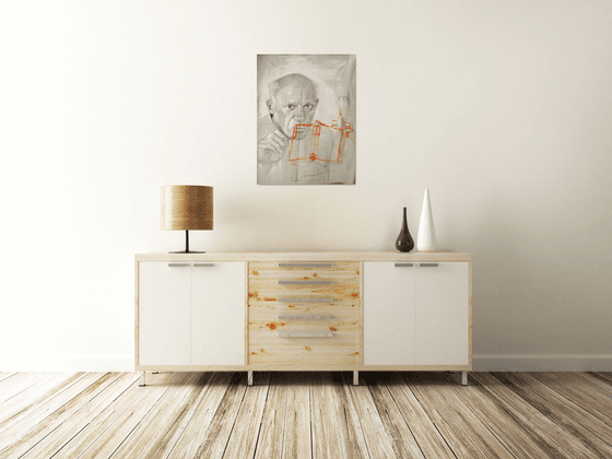Portrait of Picasso