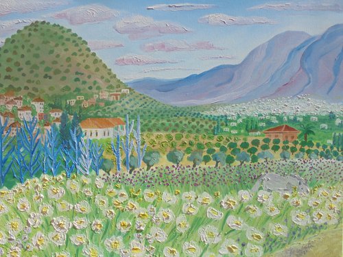Andalucian Landscape by Kirsty Wain