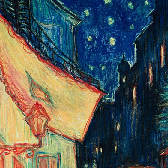 Night Cafe. "Impressionists" Series (Van Gogh)