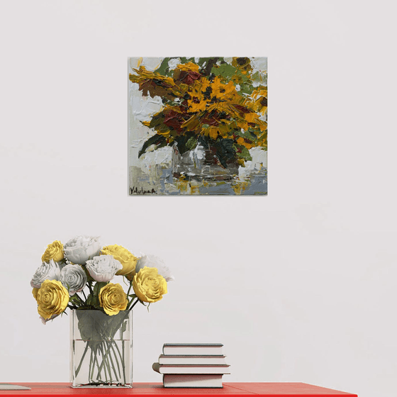 Sunflowers  Original  acrylic painting