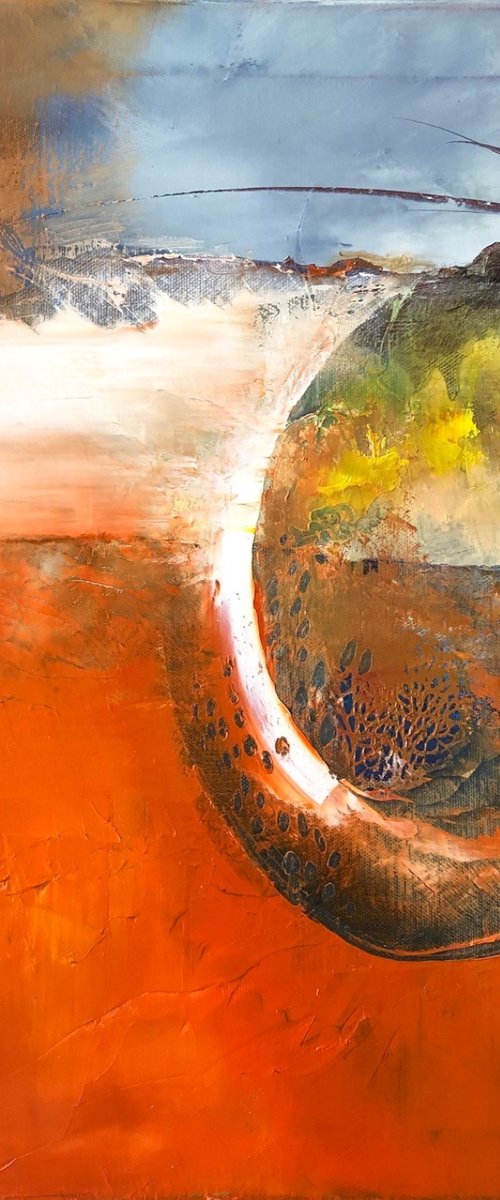 Orange symphony by Ludmila Budanov