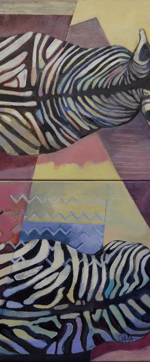 Zebras by Galya Koleva