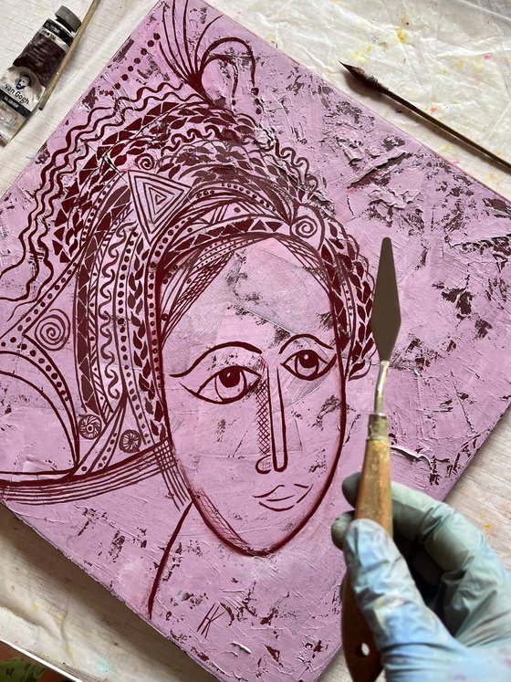 Woman Portrait Painting