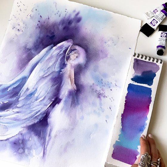 Angel in Purple