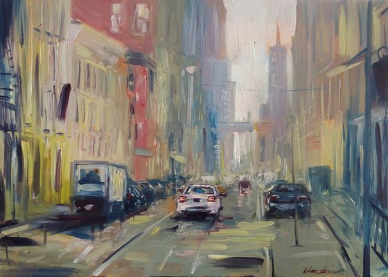 Original Artwork "New York" by Artem Grunyka